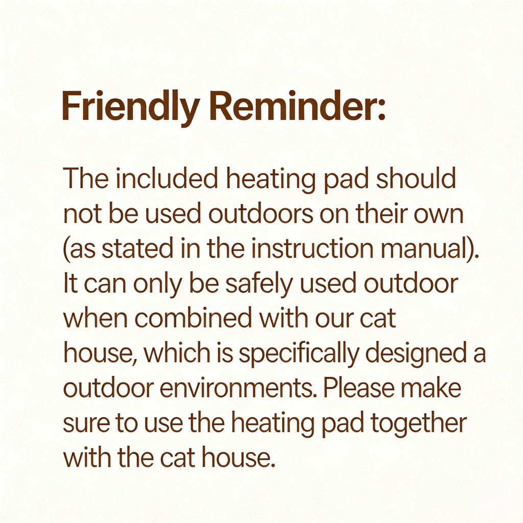 Ortri Outdoor Heated Cat House – Winter Weatherproof Shelter for Multiple Cats (30x14x20)