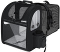 Pecute Pet Carrier Backpack for Small Dogs & Cats - Expandable, Breathable Mesh, Up to 18 Lbs