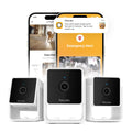 Petcube Cam The Pack of 3 | Indoor Wi-Fi Pet Security Camera - 1080p HD, 2-Way Audio, Night Vision
