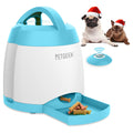 PETGEEK Dog Food Dispenser Toy — Interactive Treat Puzzle, 400ml, USB-Rechargeable