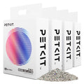 PETKIT Mixed Cat Litter 5-in-1 | Fast Clumping, Flushable, Dust-Free, 100% Natural 7.9 lb x4