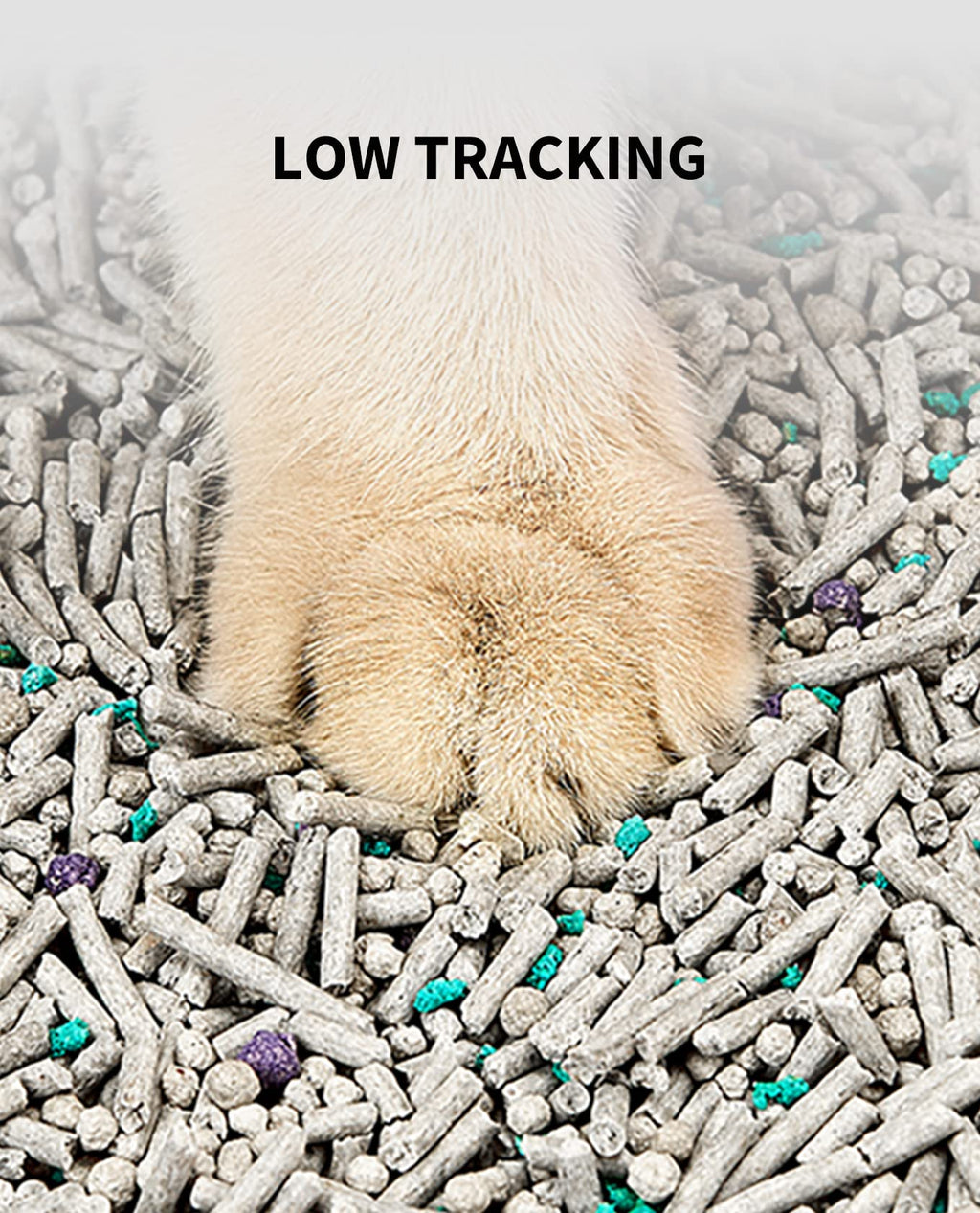 PETKIT Mixed Cat Litter 5-in-1 | Fast Clumping, Flushable, Dust-Free, 100% Natural 7.9 lb x4