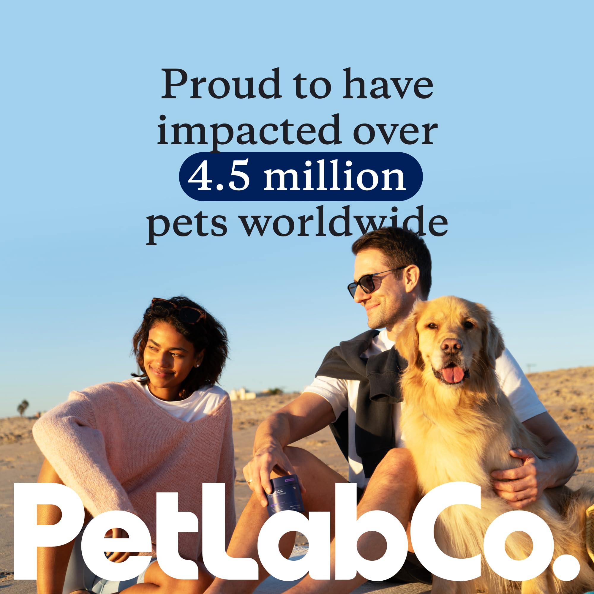 PetLab Co. Probiotics for Dogs — Gut Health & Digestive Support for Medium Dogs (Pork Flavor, 30 Soft Chews)