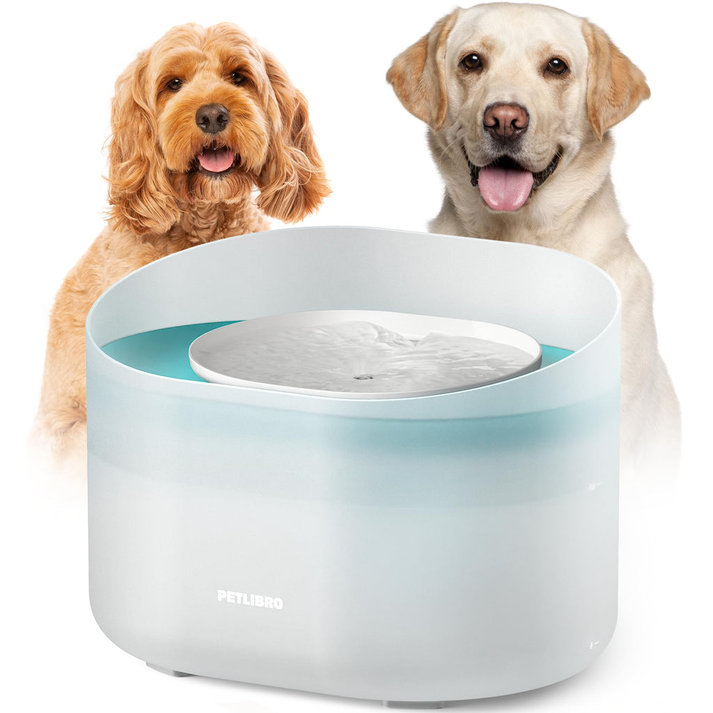 PETLIBRO Dog Water Fountain 2.1 Gal – Quiet, Anti-Splash & Multi-Pet