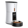 Petory Timed Automatic Cat Feeder – 4L, 6 Meals, Dual Power, 10S Voice Recorder