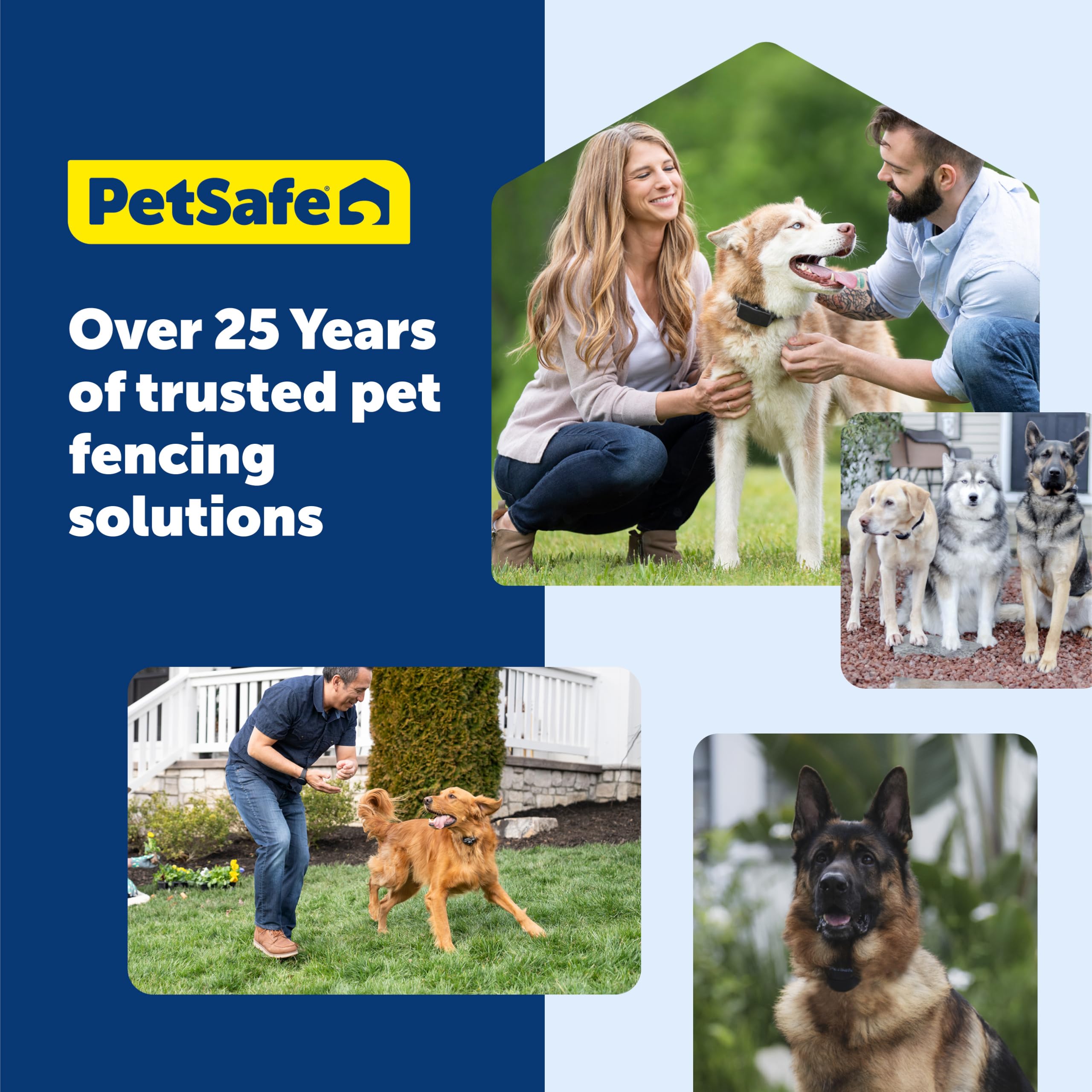 PetSafe Wireless Pet Containment System – 1/2 Acre Circular Fence for Dogs
