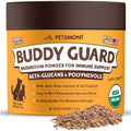 Petsmont Buddy Guard – Organic 8-Mushroom Blend for Lumps & Bumps in Dogs & Cats | Immune & Digestive Support
