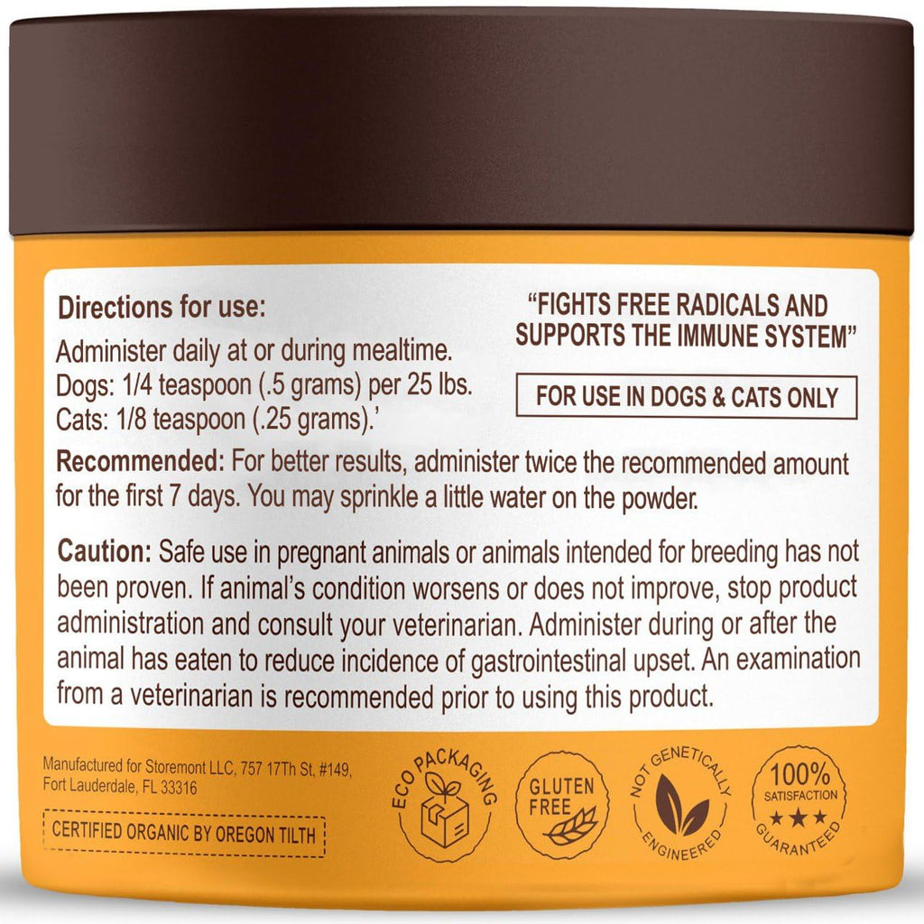 Petsmont Buddy Guard – Organic 8-Mushroom Blend for Lumps & Bumps in Dogs & Cats | Immune & Digestive Support