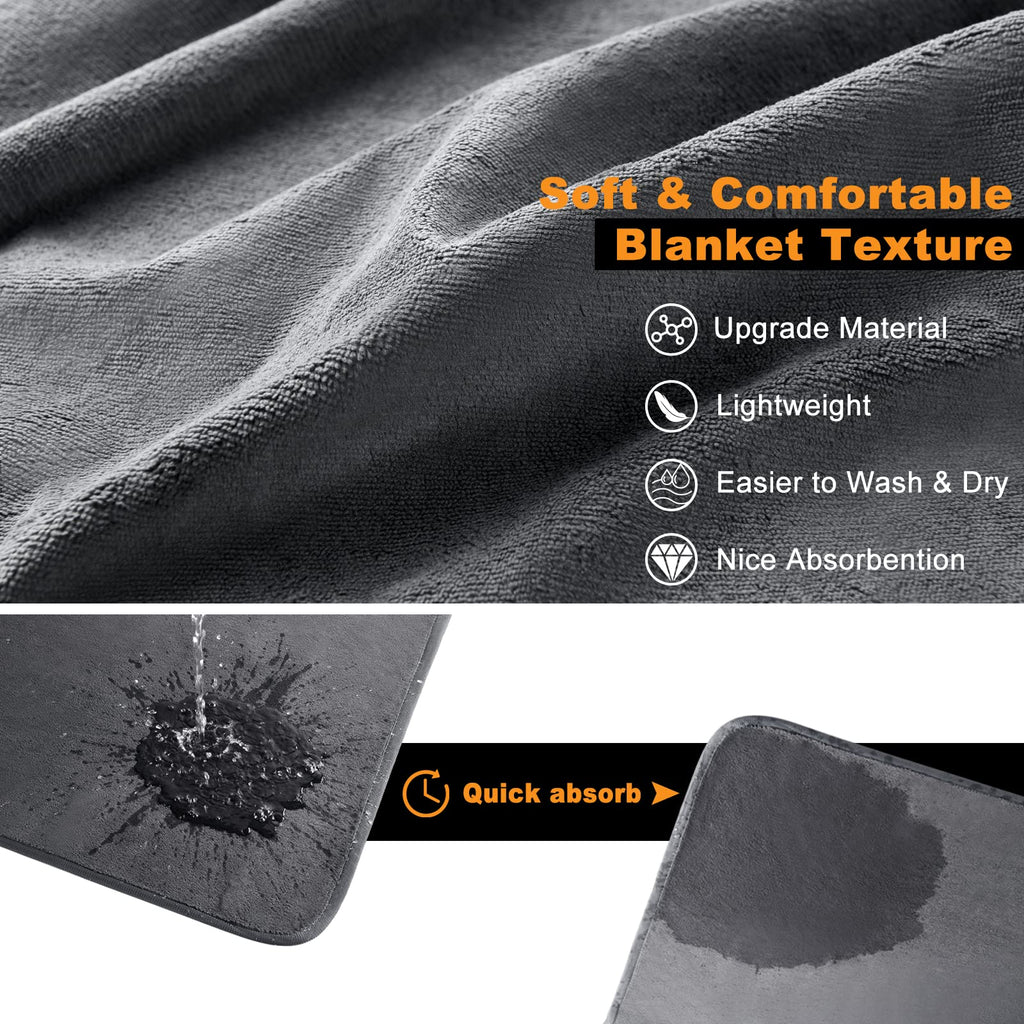 PICK FOR LIFE Washable Dog Pads 48x60 | Reusable Non-Slip Whelping & Training Mats