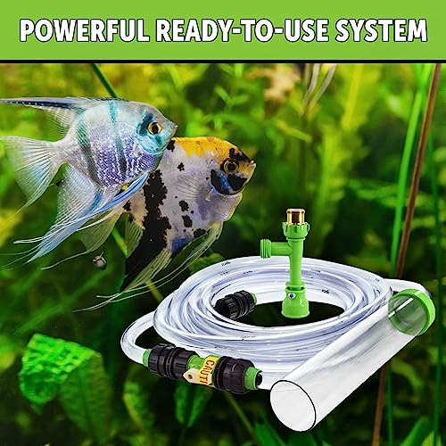 Python No Spill Clean and Fill Aquarium Maintenance System — 75 ft