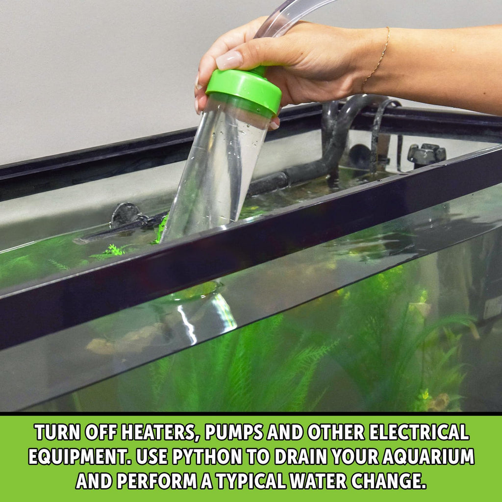 Python No Spill Clean and Fill Aquarium Maintenance System — 75 ft