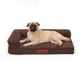 Rainmr Orthopedic Memory Foam Dog Bed, Medium – 35x23x6 with Waterproof Cover & Nonslip Bottom