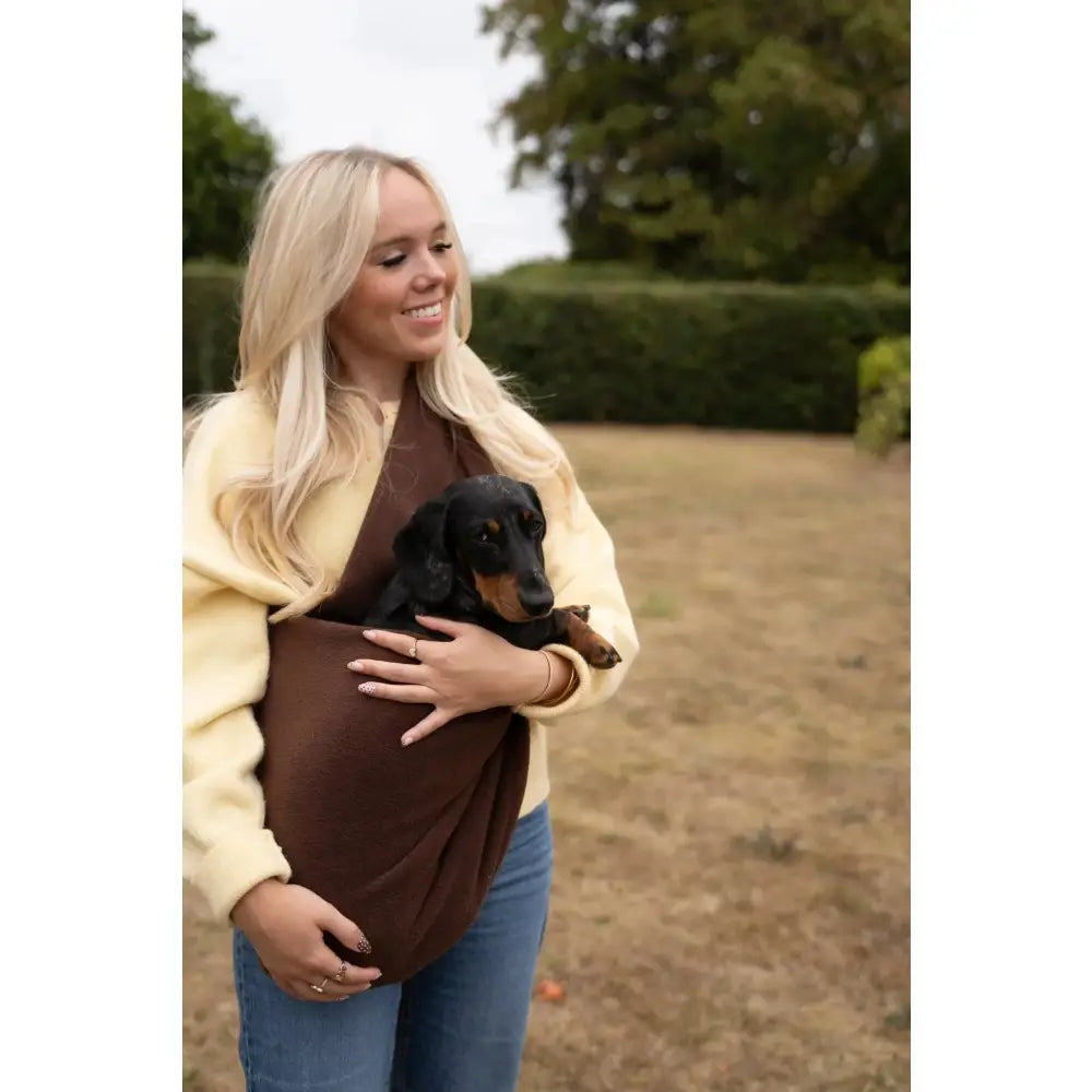 Standard Size Fleece Dog Sling Carriers - Ready to Ship