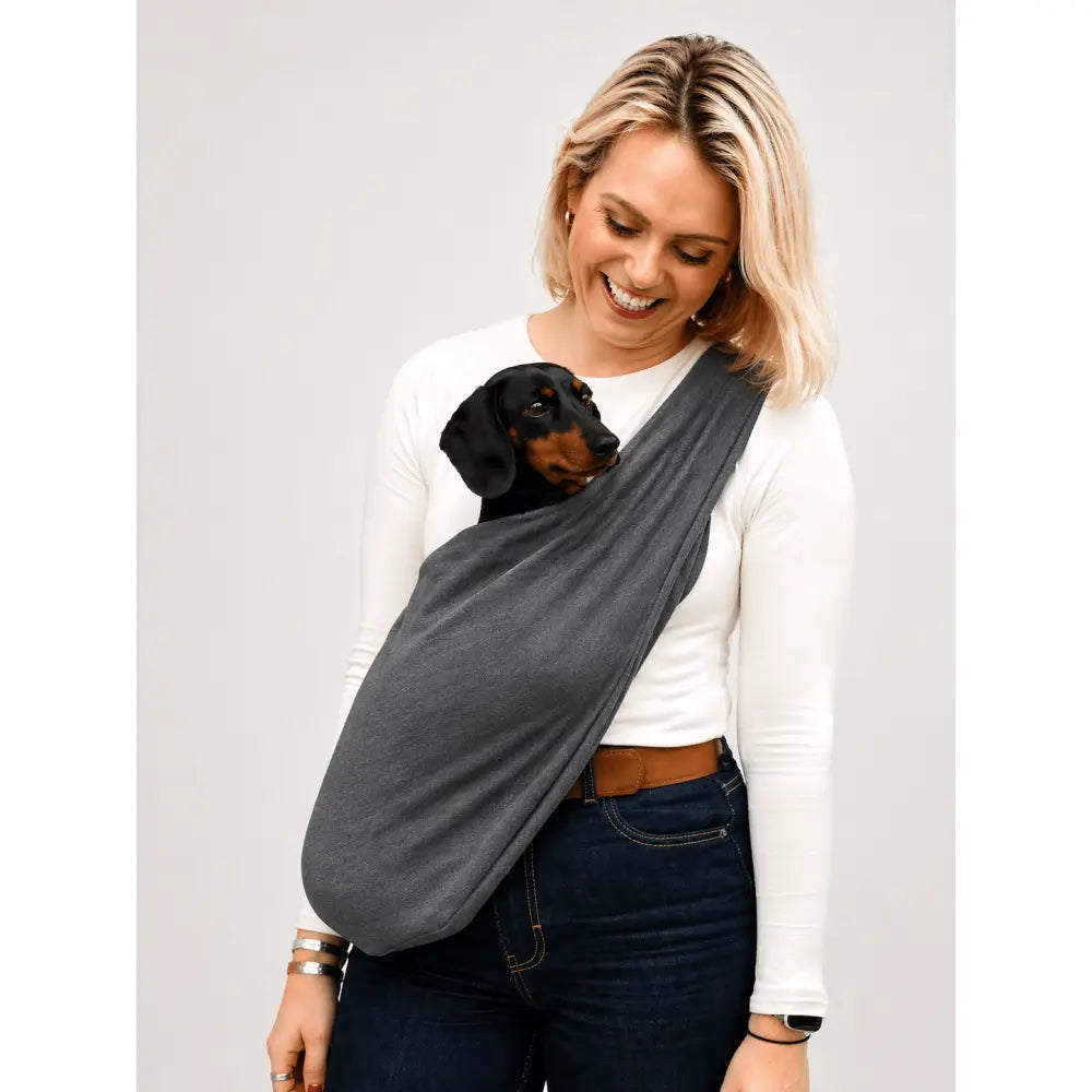Standard Size Lite Jersey Dog Sling Carrier - Ready to Ship