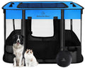 ROMANTIC BEAR 40x32x24 Inches Dog Playpen – Foldable Portable Pet Playpen