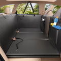 ROUWINNE Back Seat Extender for Dogs – Waterproof, Hard Bottom, 53-Inch Wide