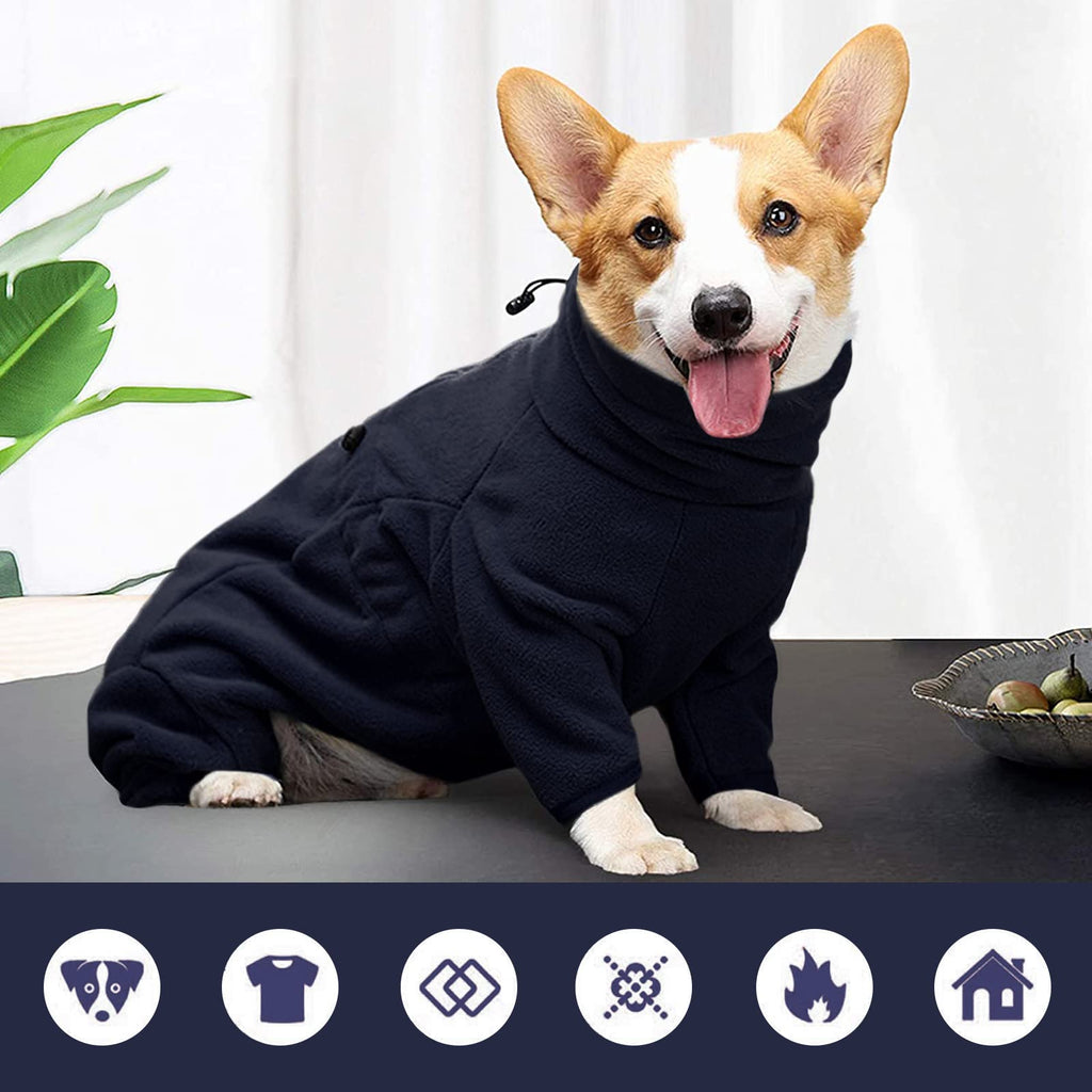ROZKITCH Dog Winter Coat - Soft Fleece Pullover, Windproof Warm Coat