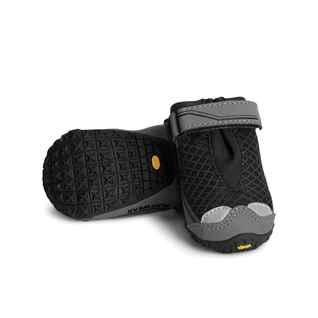 Ruffwear Grip Trex Dog Shoes - Non-Slip All-Terrain Boots for Paws, Obsidian Black, 3.00