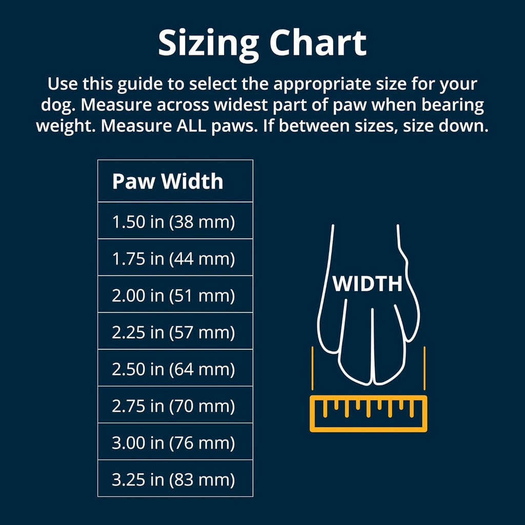 Ruffwear Polar Trex Dog Boots, 2.00" – Insulated Winter Paw Protection for Extreme Cold