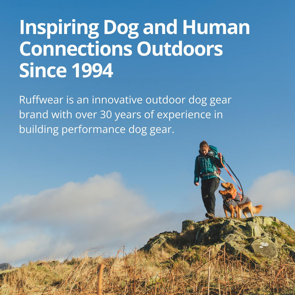 Ruffwear Sun Shower Dog Raincoat - All-Weather Waterproof, Windproof, Lightweight (Mineral Yellow) - Large