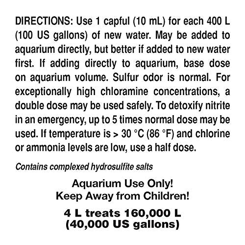 Seachem Prime Fresh & Saltwater Conditioner – Chlorine & Chloramine Detoxifier (1 gal)