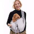 SENIOR BUDDAY Dog Carrier Sling for Small Dogs & Cats Up to 20 lbs – Grey, Hands-Free Travel