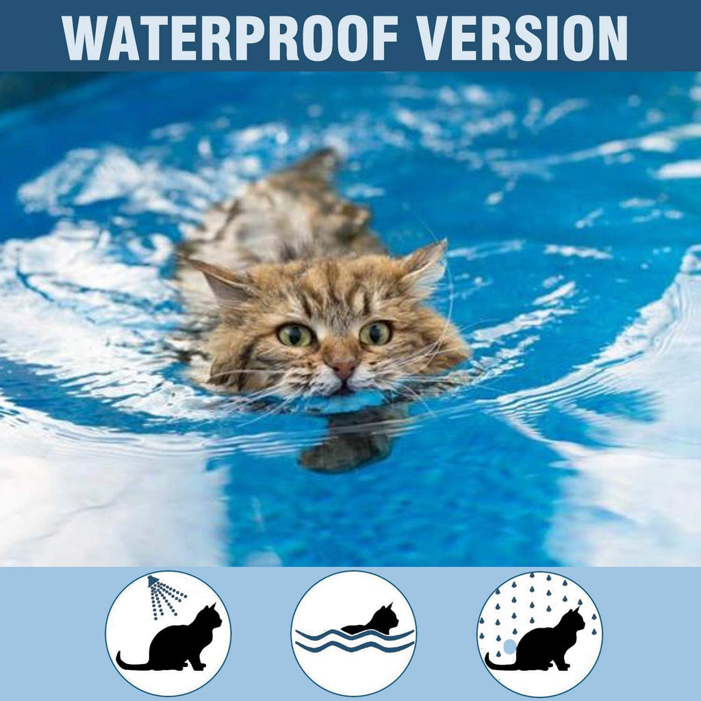 ShengKou Flea & Tick Collar for Cats - 4 Pack (4 x 6 Months) Waterproof, Natural Lemongrass