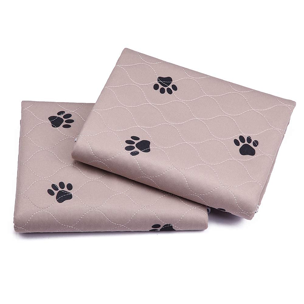 SincoPet Washable Dog Pee Pads with Gloves – 4-Layer, Waterproof, Reusable
