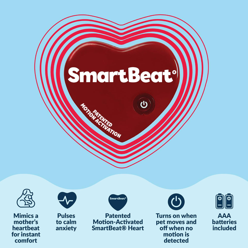 Snuggle Puppy Original Heartbeat Toy for Dogs | Anxiety Relief & Calming Aid