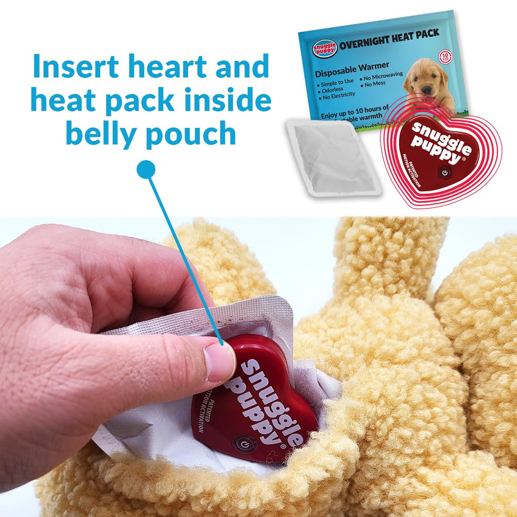 Snuggle Puppy SmartPetLove Special Edition Toys – Calming Heartbeat Dog Toy for Anxiety Relief