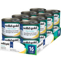 Solid Gold Five Oceans Wet Cat Food Shreds in Gravy — Real Tuna & Sardine, Grain-Free, 16 Count / 6 oz Cans