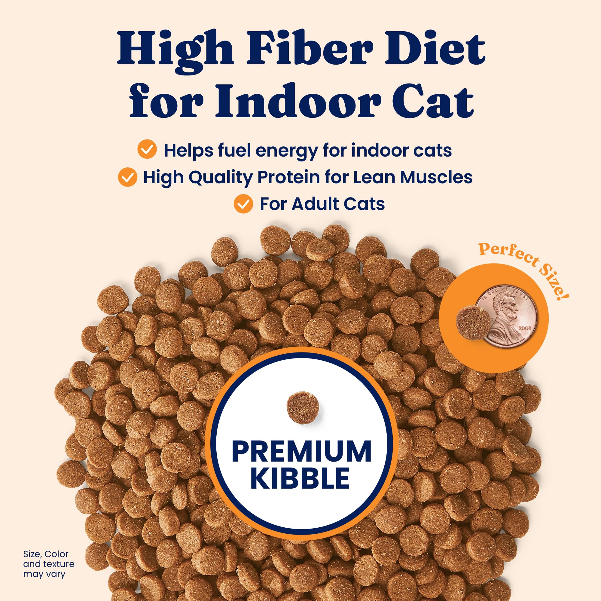 Solid Gold Indoor Dry Cat Food – Grain Free Salmon Recipe with Probiotics & Hairball Support | 12LB