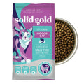 Solid Gold Indoor Dry Cat Food – Grain Free Salmon Recipe with Probiotics & Hairball Support | 12LB