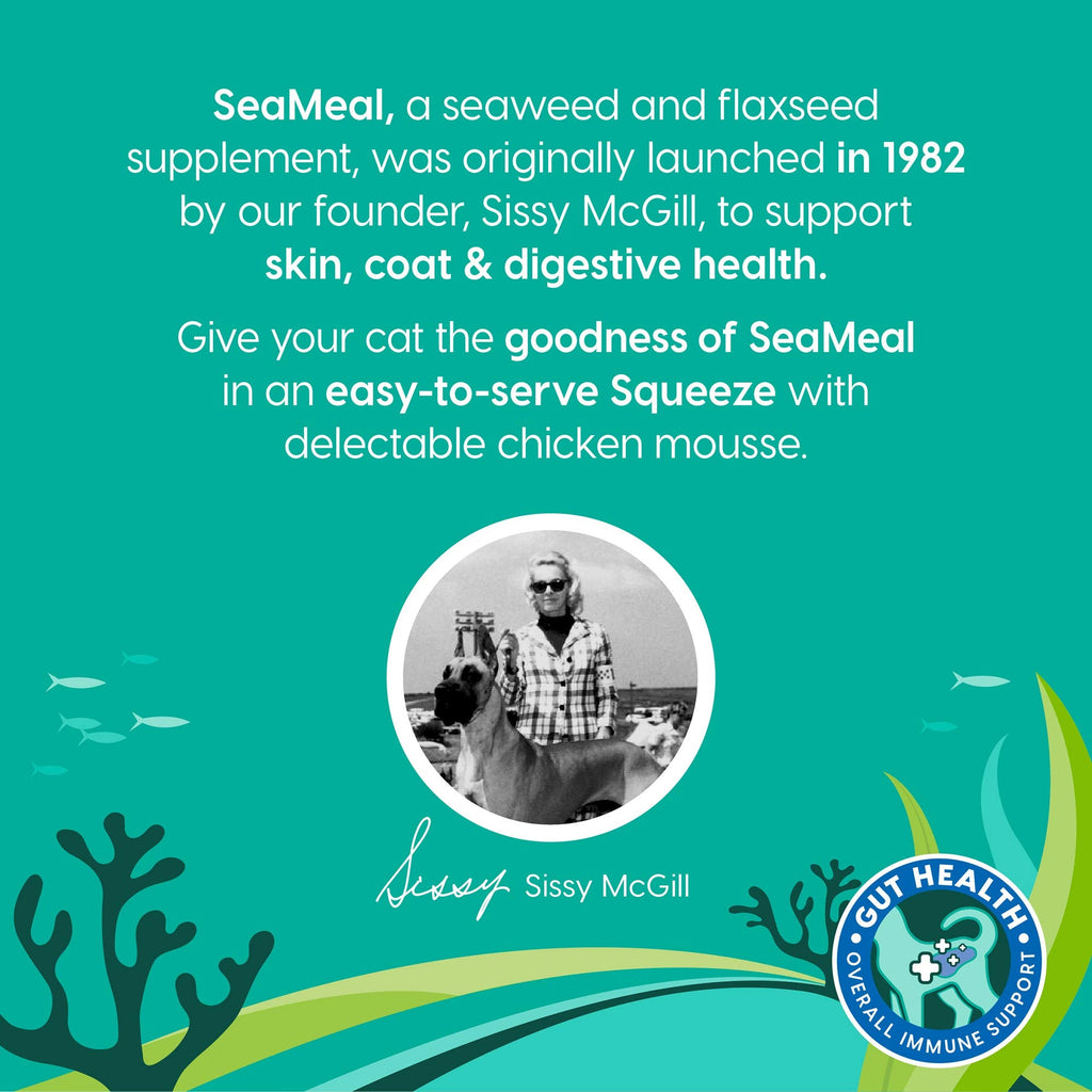 SeaMeal Squeeze Chicken Treats with Seaweed – Skin & Coat Support | Solid Gold