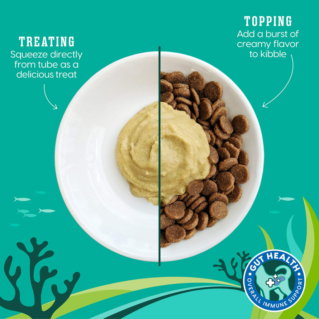 SeaMeal Squeeze Chicken Treats with Seaweed – Skin & Coat Support | Solid Gold