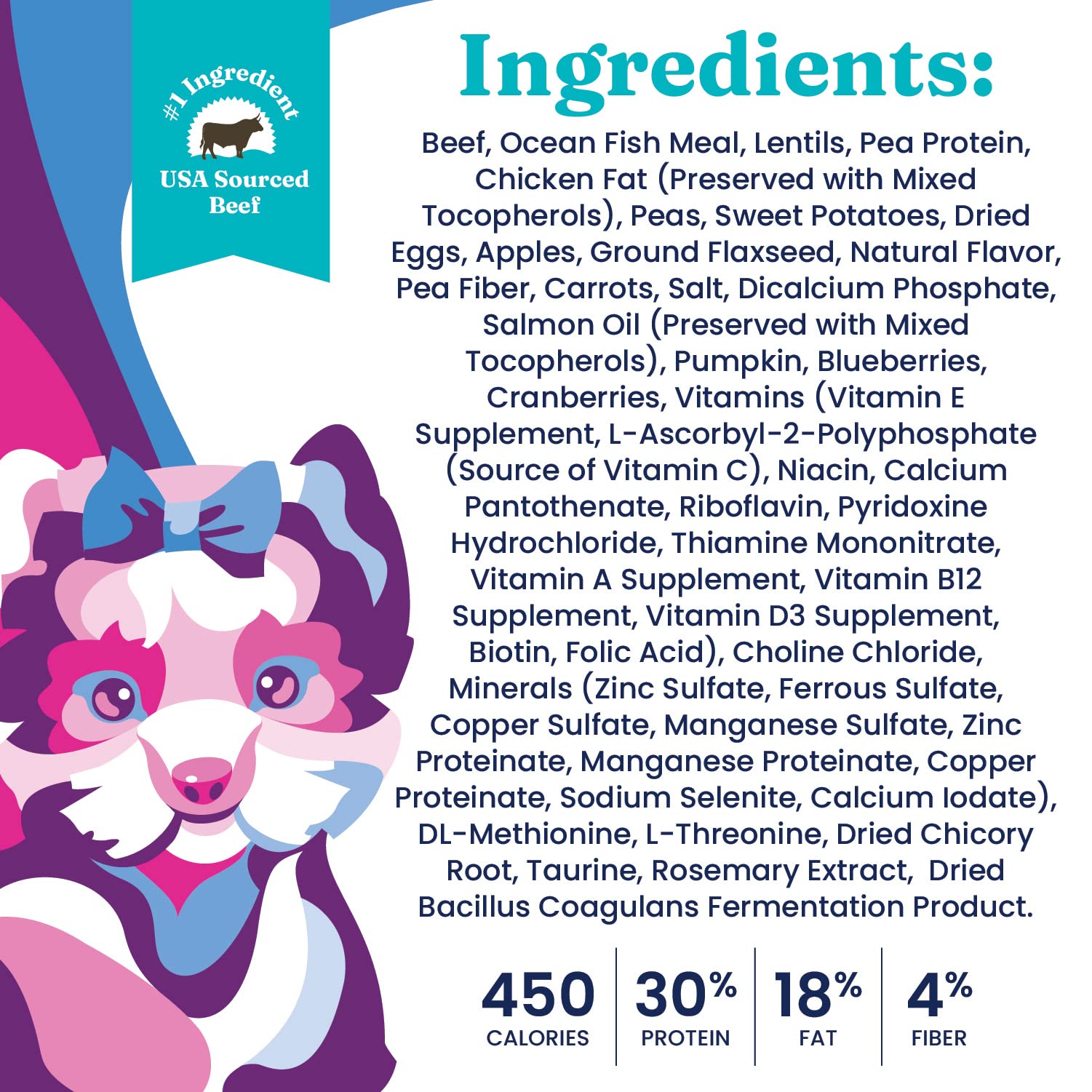 Solid Gold Mighty Mini Small Breed Dry Dog Food – Real Beef, Grain Free, Probiotics | 11 lb