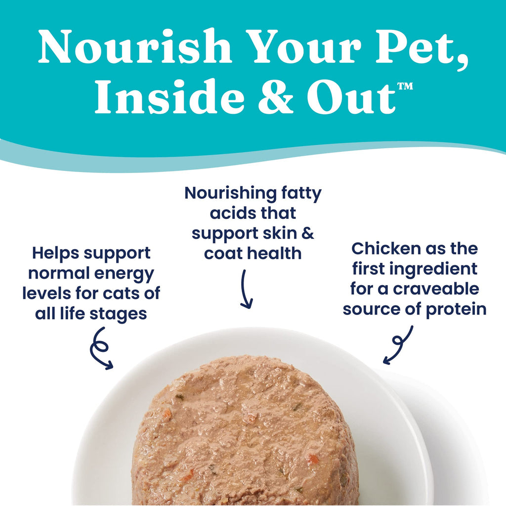 Solid Gold Tropical Blendz Wet Cat Food — Chicken Pate in Coconut Oil (16-Pack)