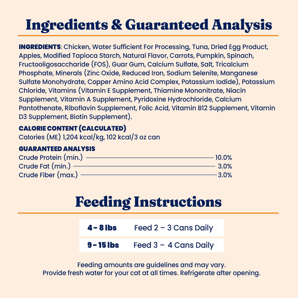 Solid Gold Wet Cat Food Pate for Indoor Cats – Real Chicken, High Moisture, Grain Free (24ct/3oz)