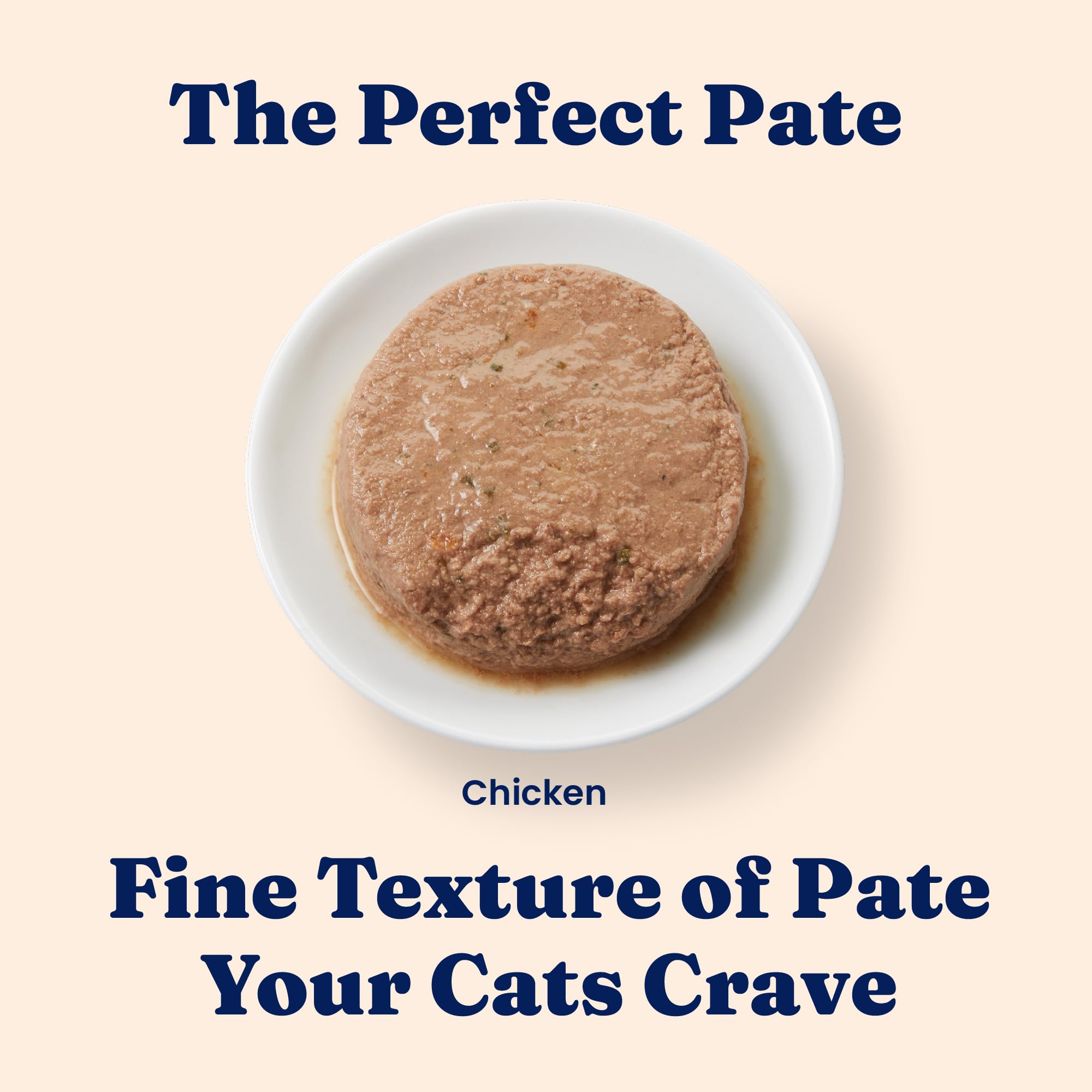 Solid Gold Wet Cat Food Pate for Indoor Cats – Real Chicken, High Moisture, Grain Free (24ct/3oz)