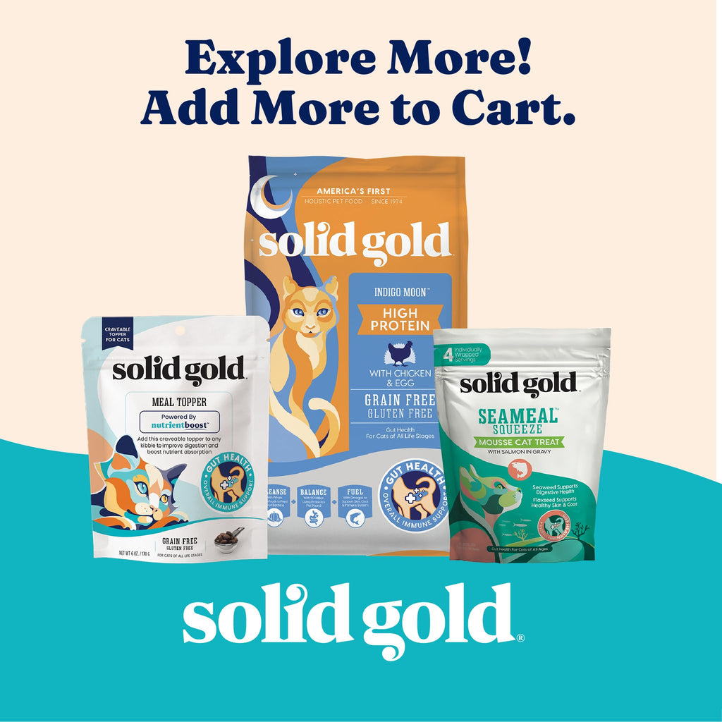 Solid Gold Wet Cat Food Shreds in Gravy – Real Chicken & Tuna, Grain Free