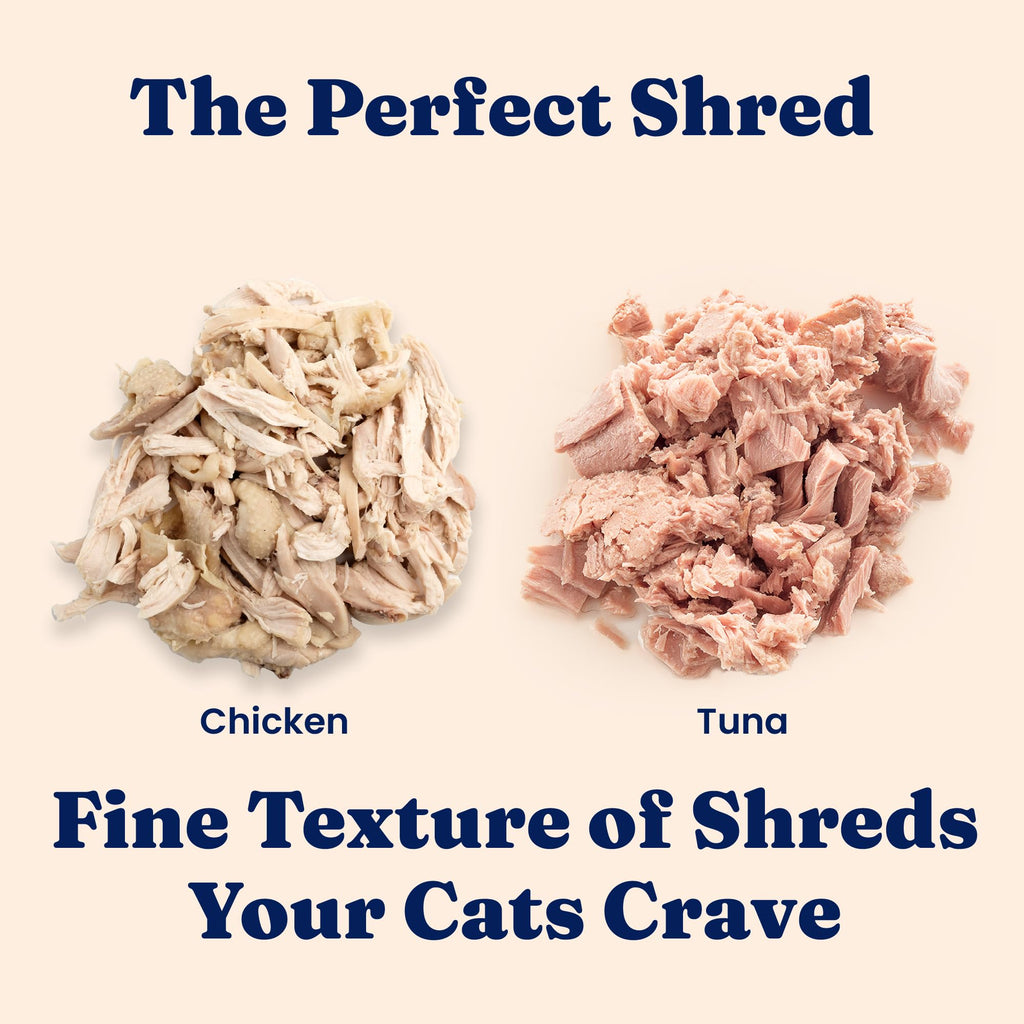 Solid Gold Wet Cat Food Shreds in Gravy – Real Chicken & Tuna, Grain Free