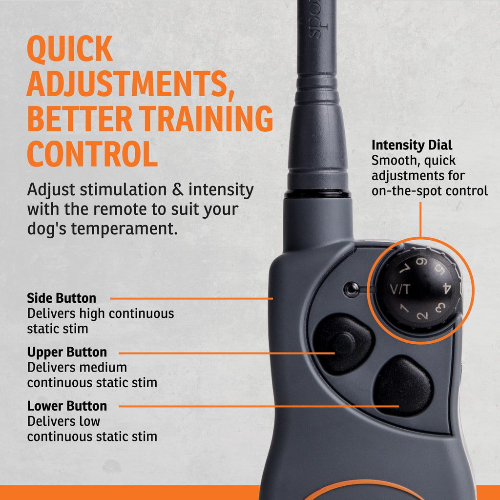 SportDOG SportHunter 825X Remote Training Collar — Half-Mile Range, Waterproof