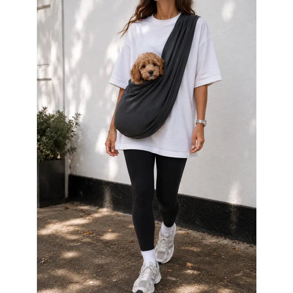 Standard Size Lite Jersey Dog Sling Carrier - Ready to Ship