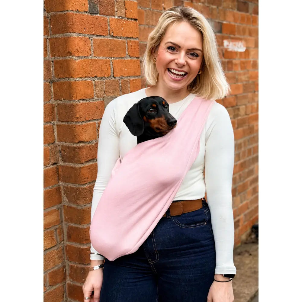 Standard Size Lite Jersey Dog Sling Carrier - Ready to Ship
