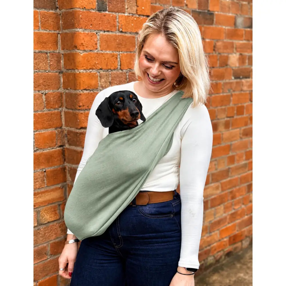 Standard Size Lite Jersey Dog Sling Carrier - Ready to Ship