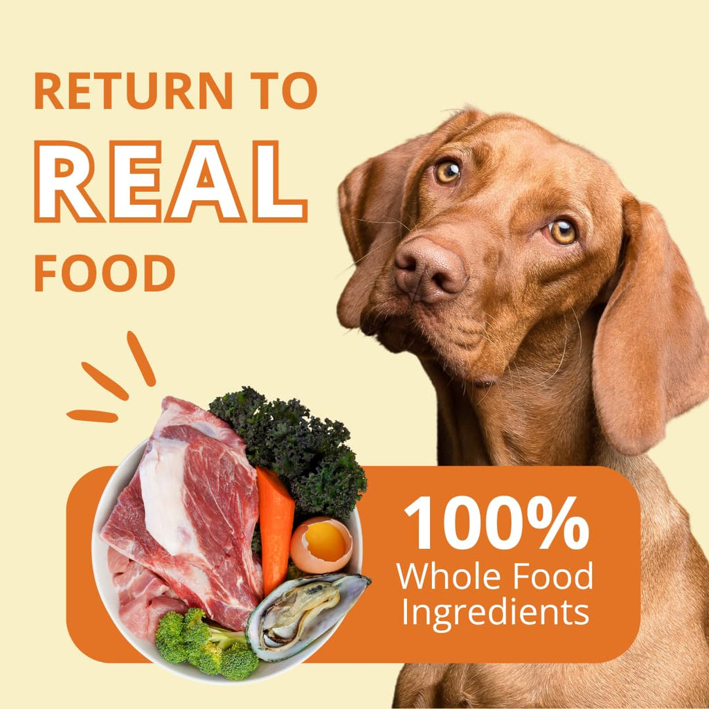 Steve's Real Food Freeze-Dried Raw Nuggets – Pork Recipe (20 oz) | Raw Pet Food for Dogs & Cats