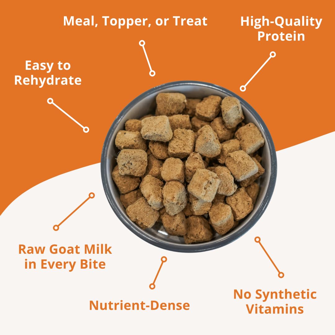Steve's Real Food Freeze-Dried Raw Nuggets – Pork Recipe (20 oz) | Raw Pet Food for Dogs & Cats