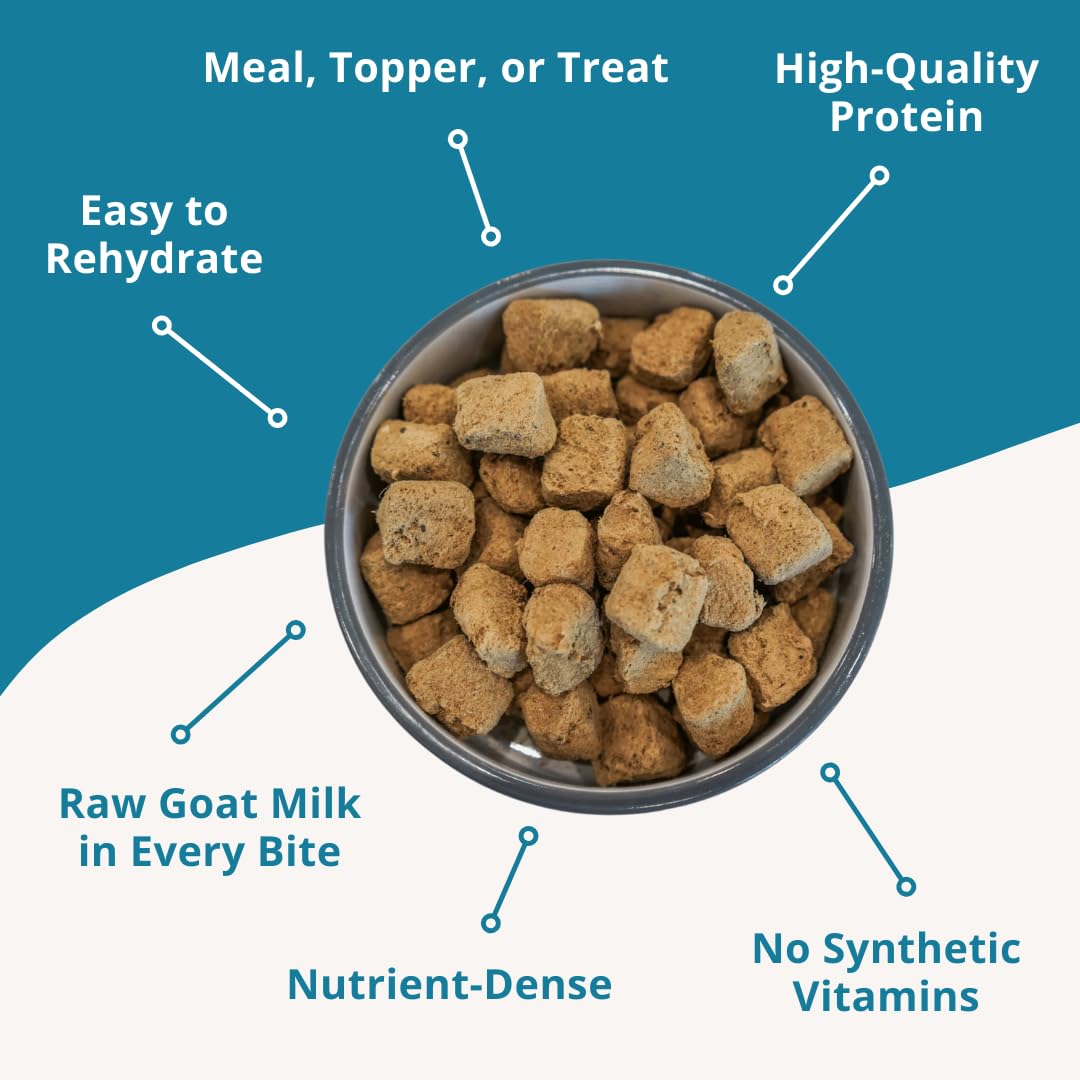 Steve's Real Food Freeze-Dried Raw Nuggets – Turkey Recipe, 20 oz, for Dogs & Cats