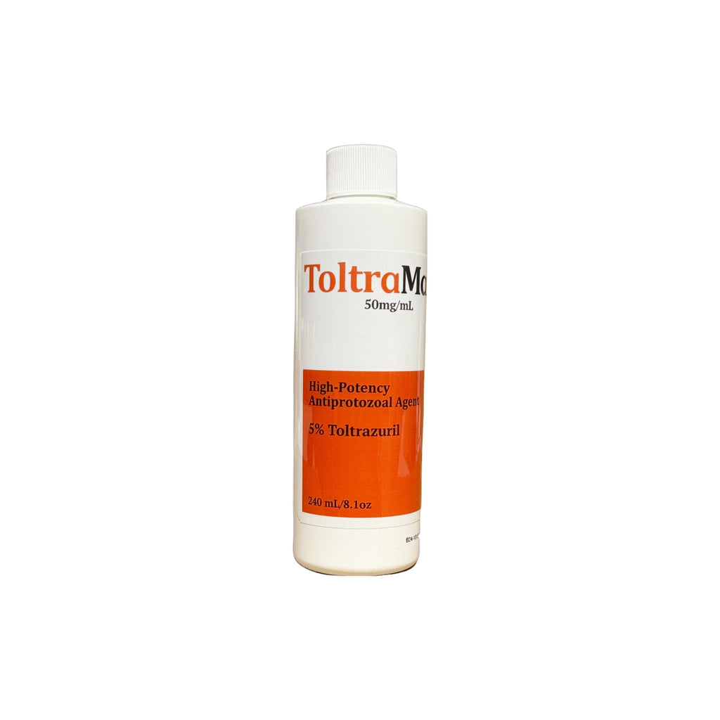 ToltraMax Toltrazuril 5.0% – 240 mL for Horses, Dogs & Cats (Non-Food Chain Animals)