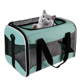 Top tasta Cat Carrier - Soft Sided Pet Carrier Up to 30 lb, Breathable & Collapsible (X-Large, Green)